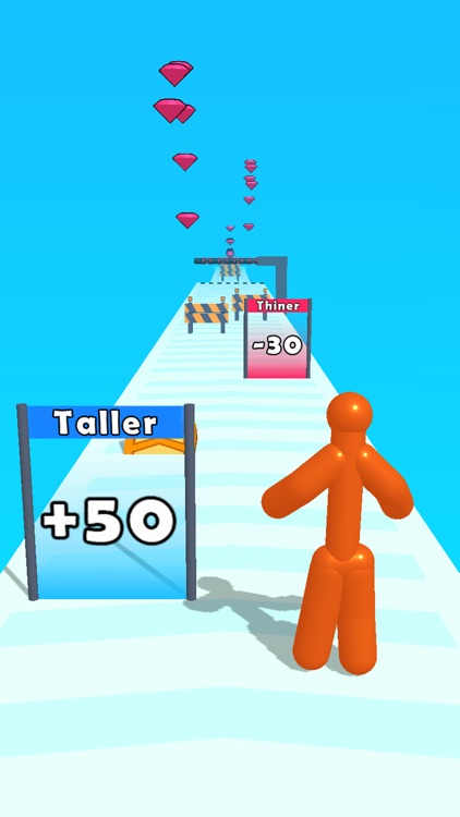 Tall Runner 3D - Stumble Man