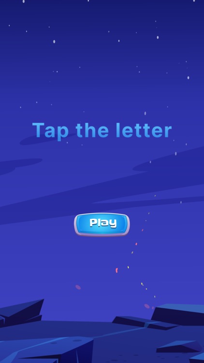 Tap the letter