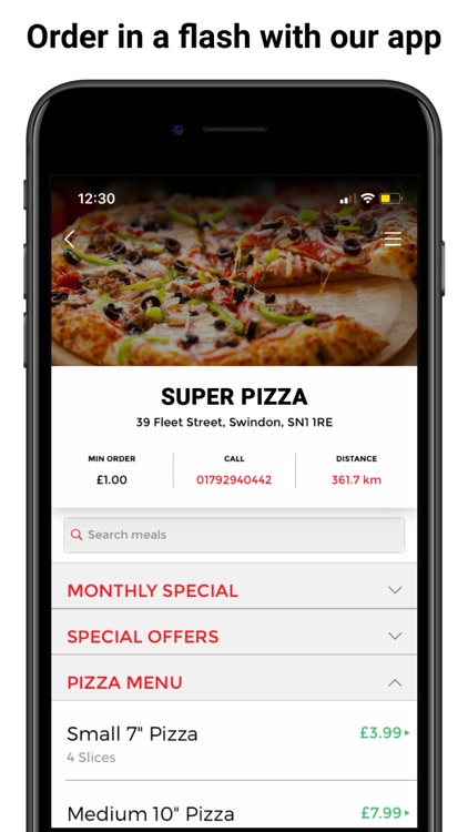 Super Pizza App