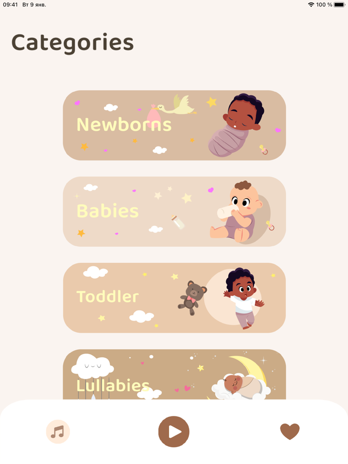 Baby White Noise Sleep Stories