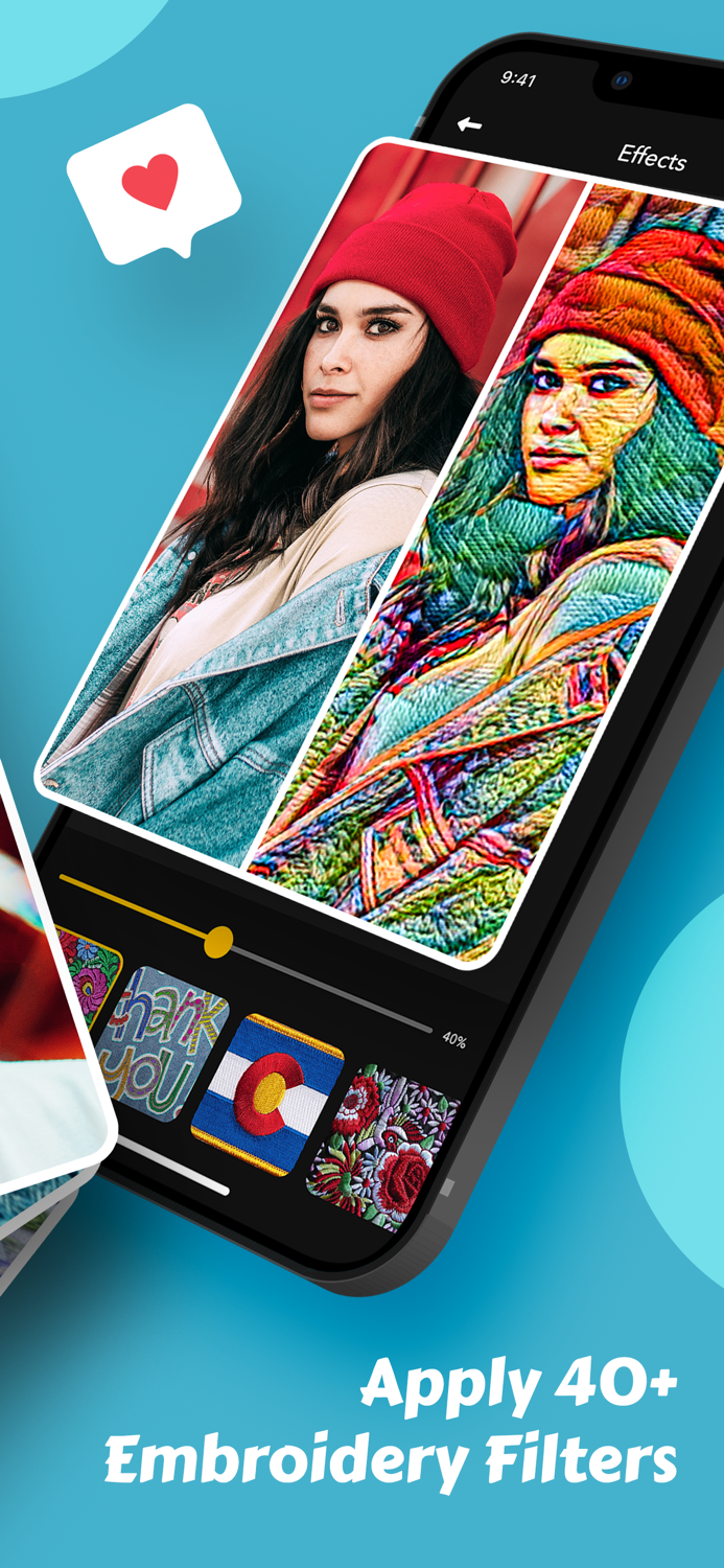 Embroidery Effect Quilt maker