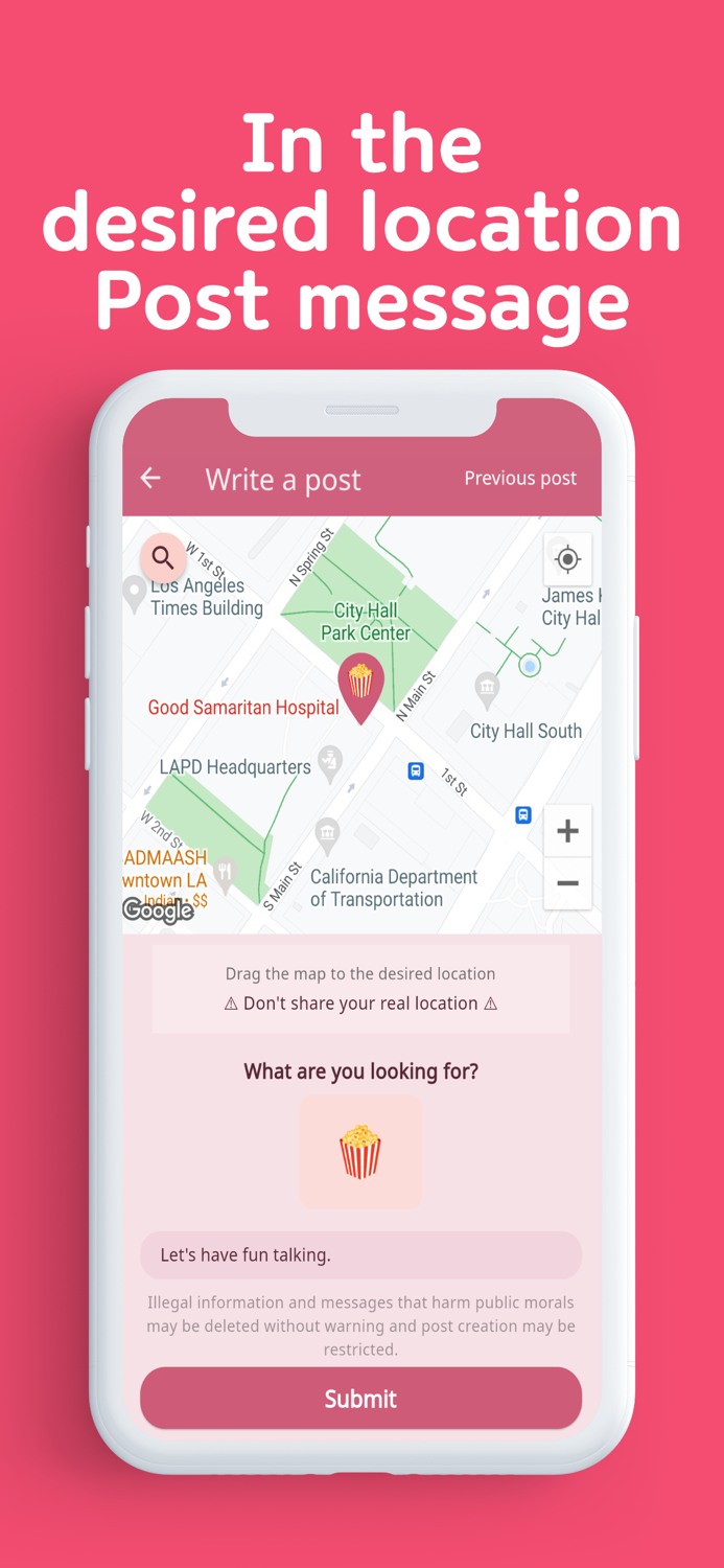 MapTalk - Friend on the map