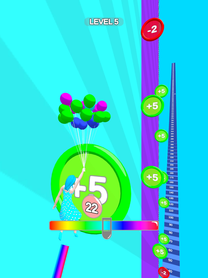 Colorful Balloons 3D