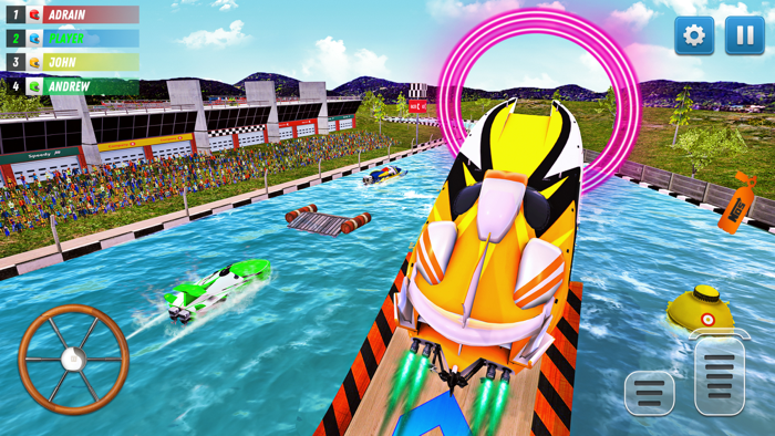 Boat Simulator Drag Racing