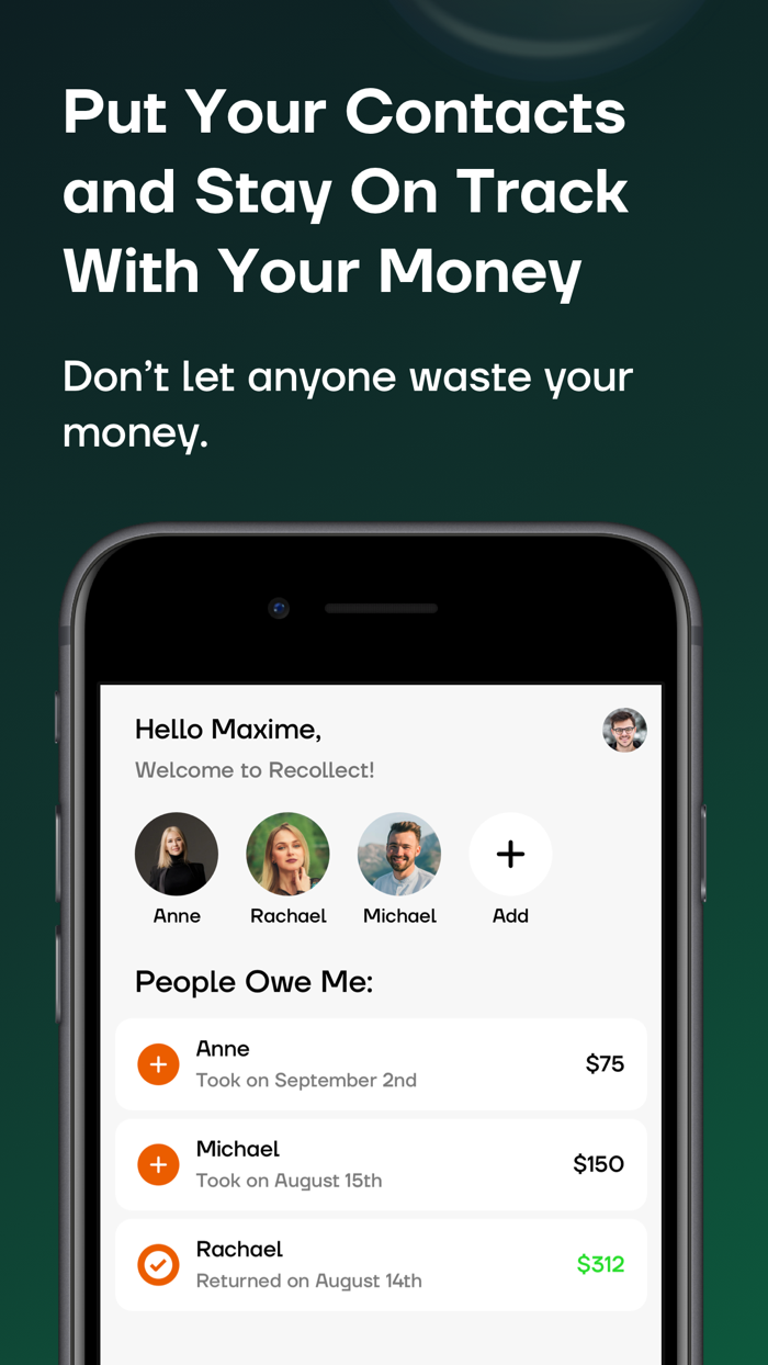 Recollect Financial Planner