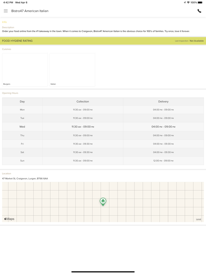 Bistro47 American Italian