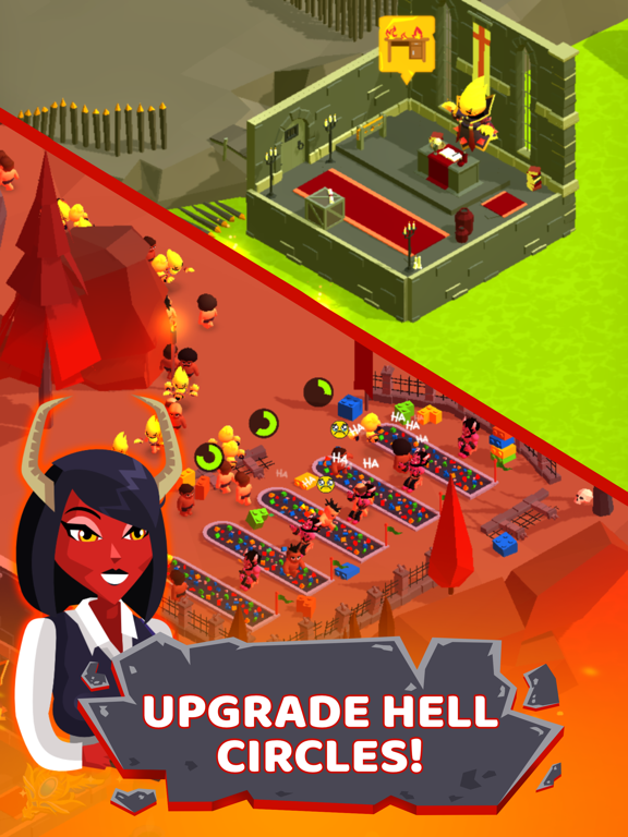 Hell: Idle Evil Tycoon screenshot 3