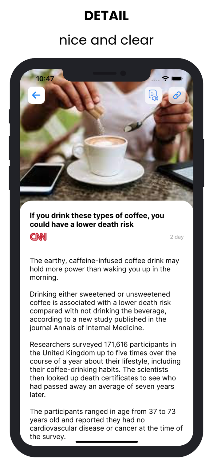 News Break - Audio Text Reader