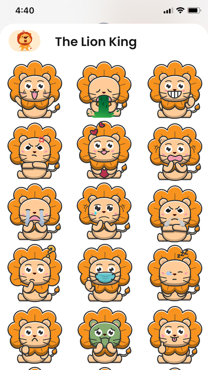 The Lion King Stickers
