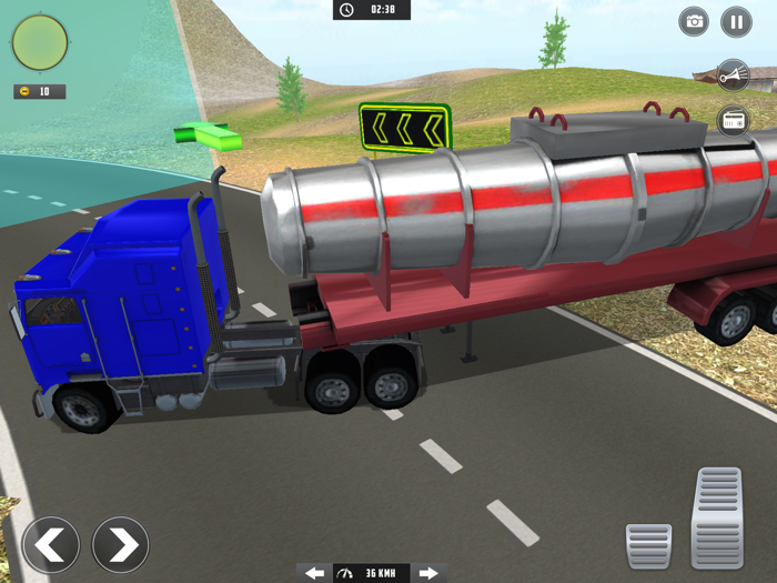 Oil truck tanker games