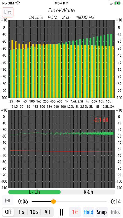 Music Frequency Analyzer screenshot1