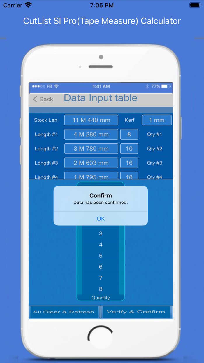 CutList SI Pro Calculator