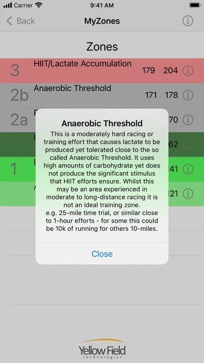 MyZones - HR Zone Calculator screenshot-3