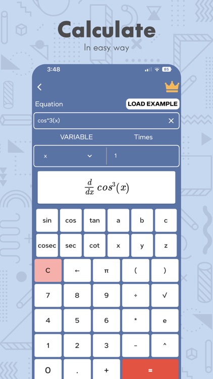 Derivative Calculator App