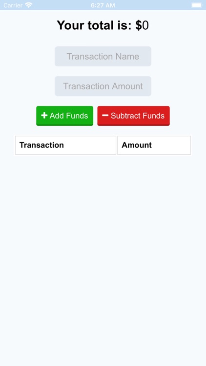 Budget Tracker planner