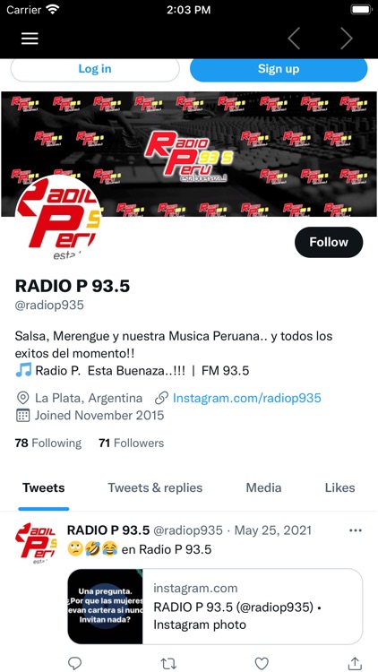 RADIO P 93.5