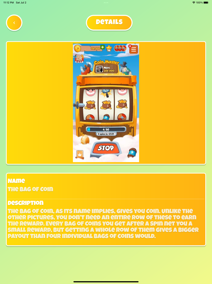 Spin links for Coin master