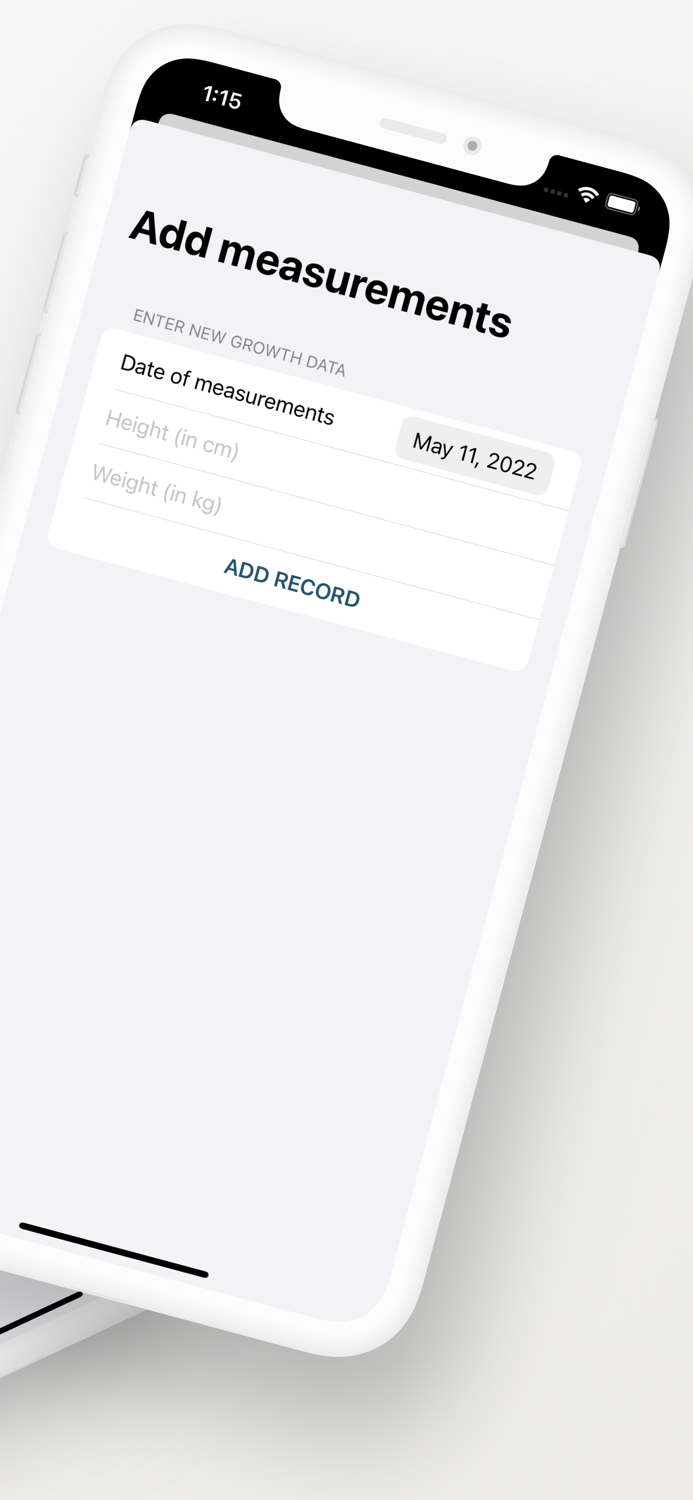 Baby Growth Trackers