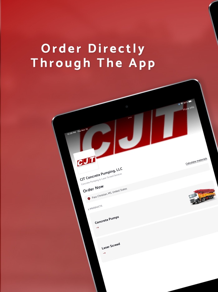 CJT Concrete Pumping