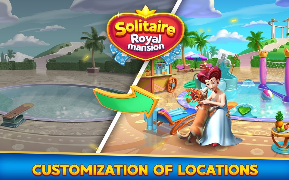 Solitaire Royal Mansion screenshot 4
