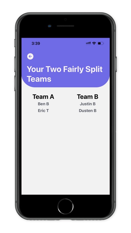 Fair Team Generator screenshot-3