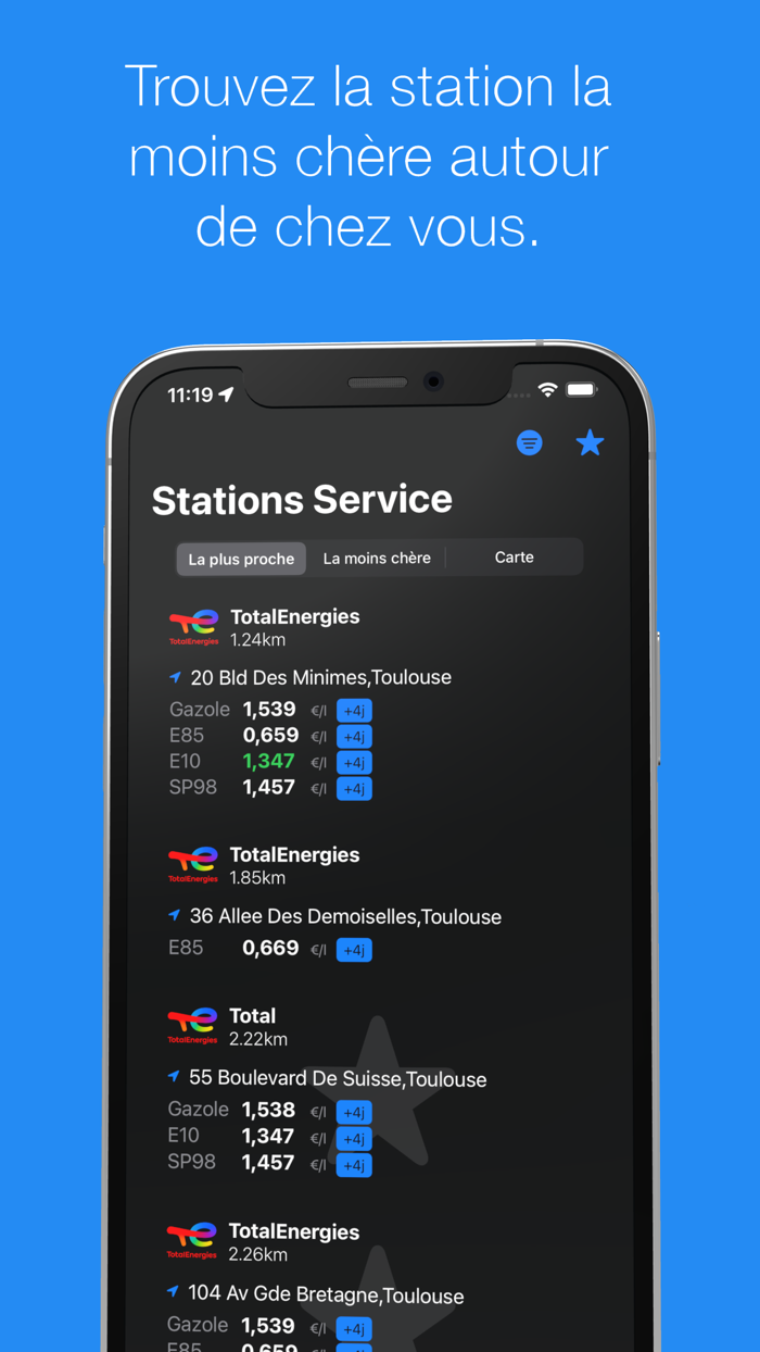 essence - Prix carburants
