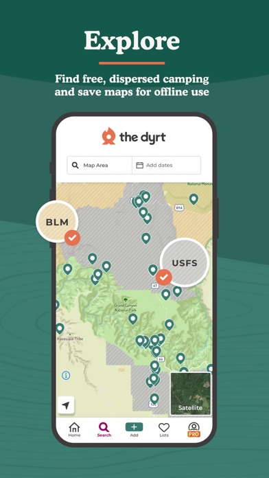 The Dyrt: Tent & RV Camping Screenshot
