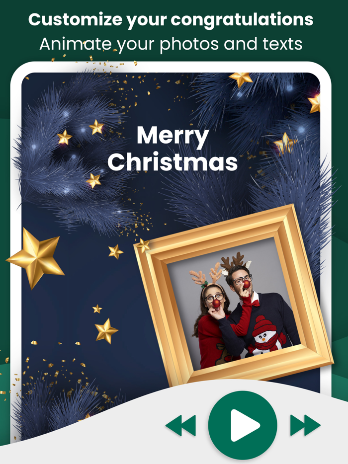 Animated Christmas Cards Maker