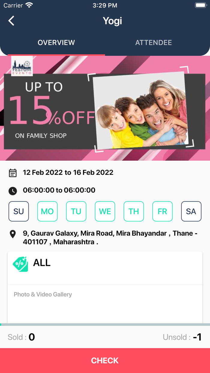 FestumEvento - Booking Hub