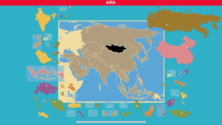 Asia - Montessori Geography screenshot-3