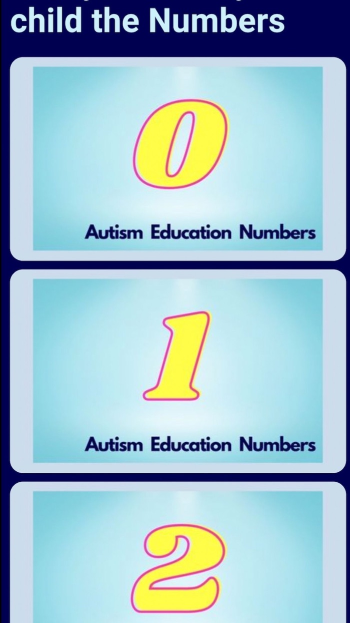 Autism Education Numbers Pro