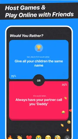 Game screenshot Decisions with Friends Online apk
