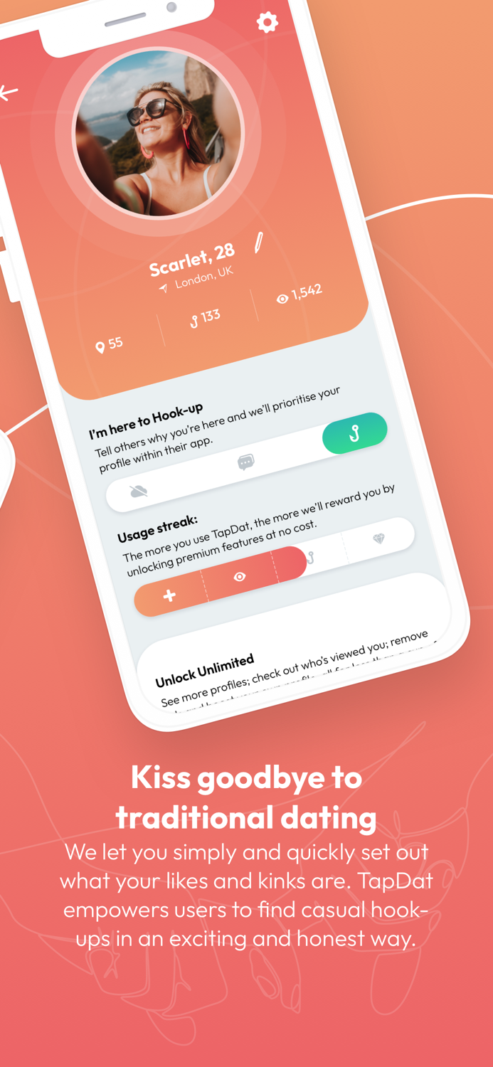 TapDat honest hook-up fun