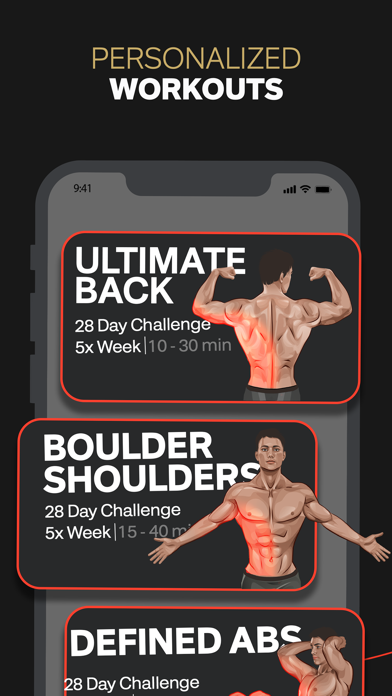 Muscle Man Home & Gym Workout screenshot 3
