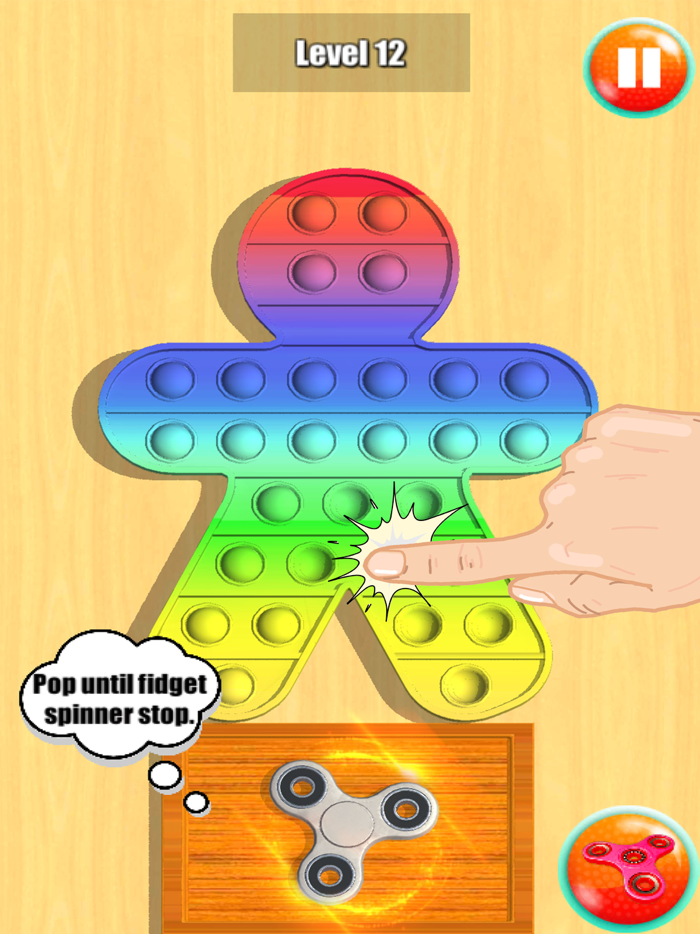 Fidget Toys Popit Trading 3D