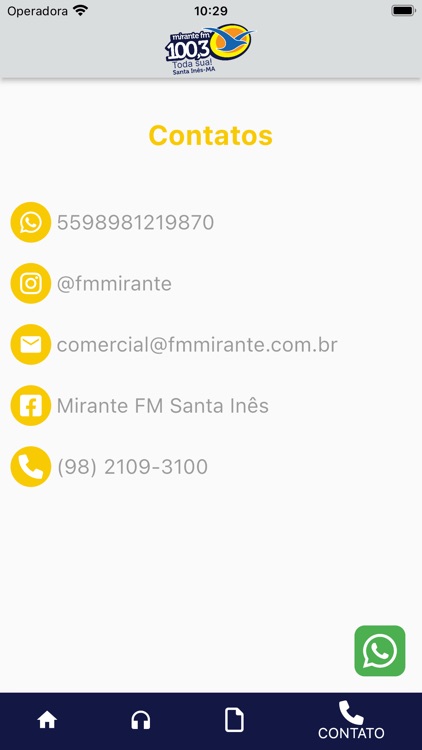 Mirante FM Santa Ines