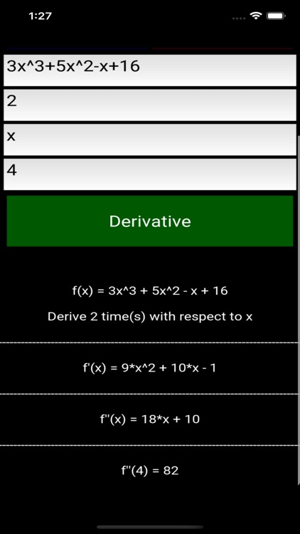 Derivatives Calculator screenshot-3