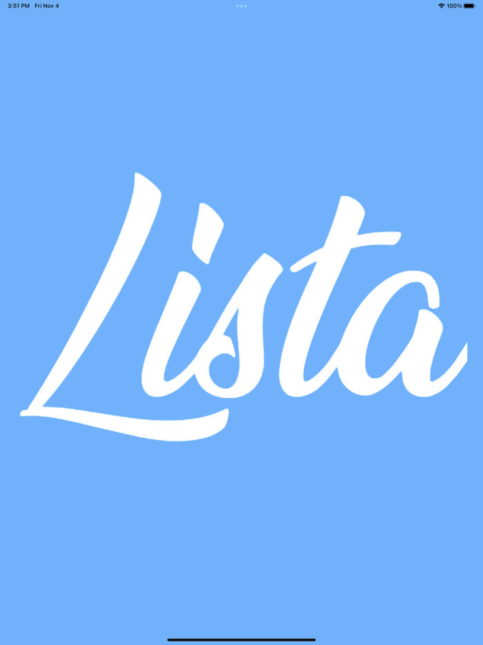Lista - Share your lists.
