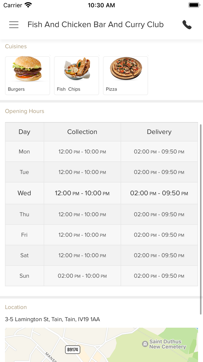 Fish Chicken Bar  Curry Club