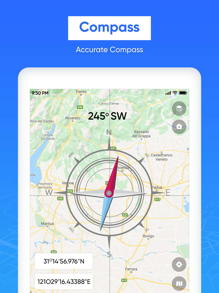 GPS Live Navigation  Maps
