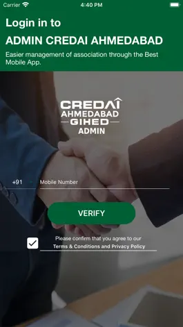 Game screenshot ADMIN CREDAI AHMEDABAD apk