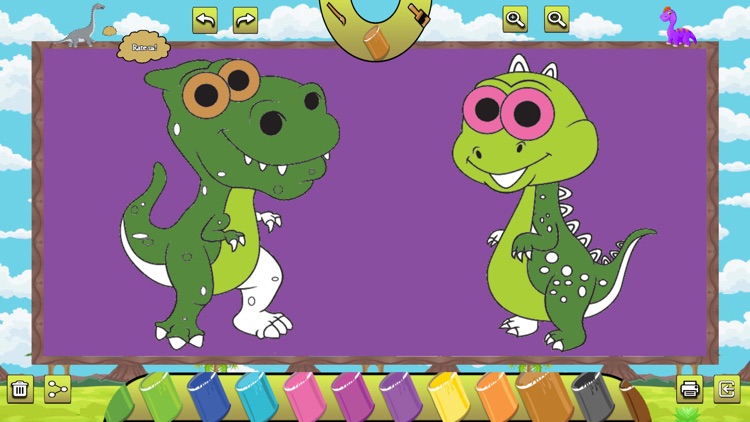 Dinosaur Colorings screenshot-5