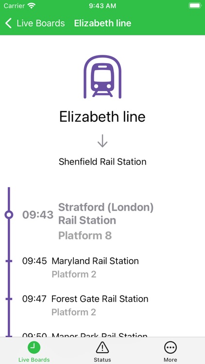 Live Boards - Tube Rail & Bus screenshot-4