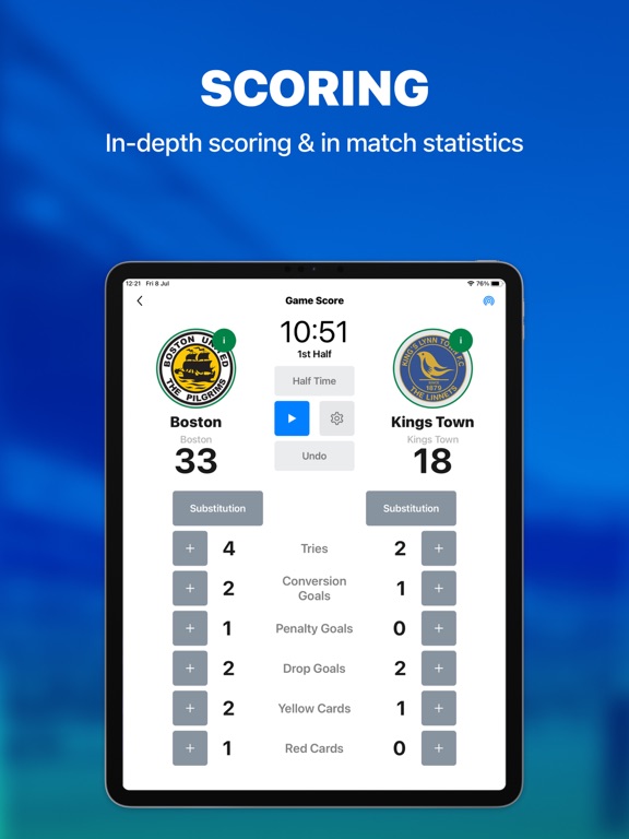 QS RugbyPRO screenshot 3