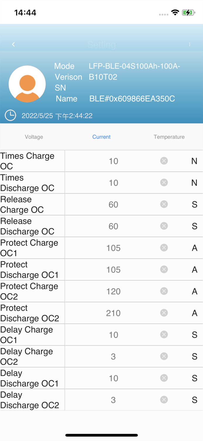 LL Battery Monitor