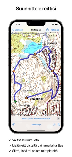 Topo GPS - Maastokartat App Storessa