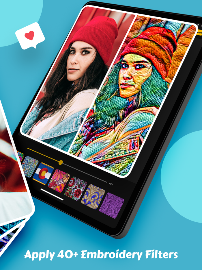 Embroidery Effect Quilt maker