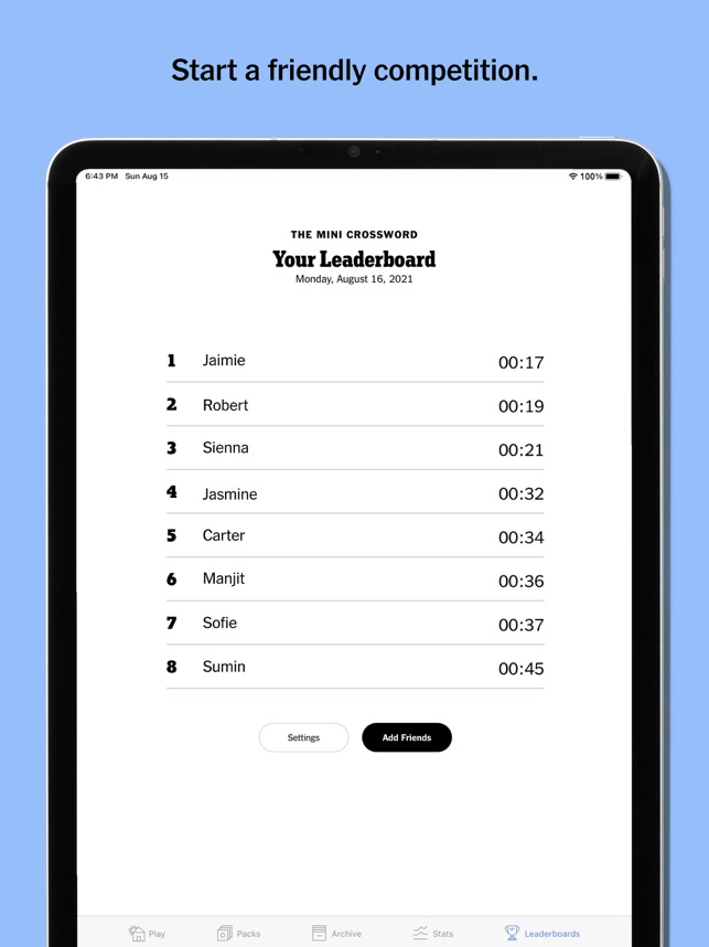 The New York Times Crossword on the App Store