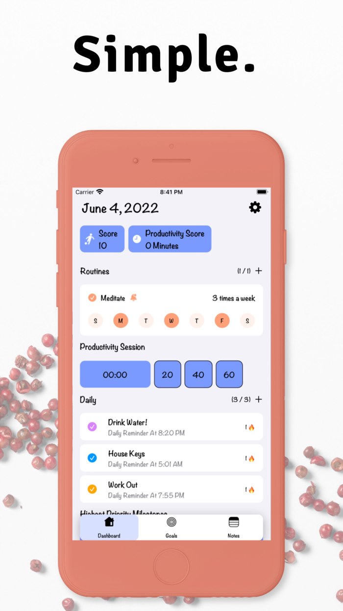 RSLTN Goal  Habit Tracker