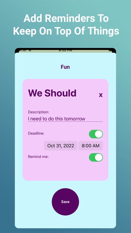 WeShould - Effortless Planning